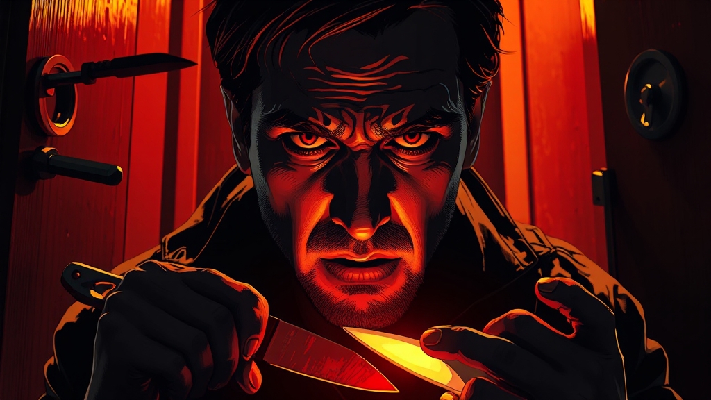 드라마 속 실내 세트 비하인드 (illustration 스타일)