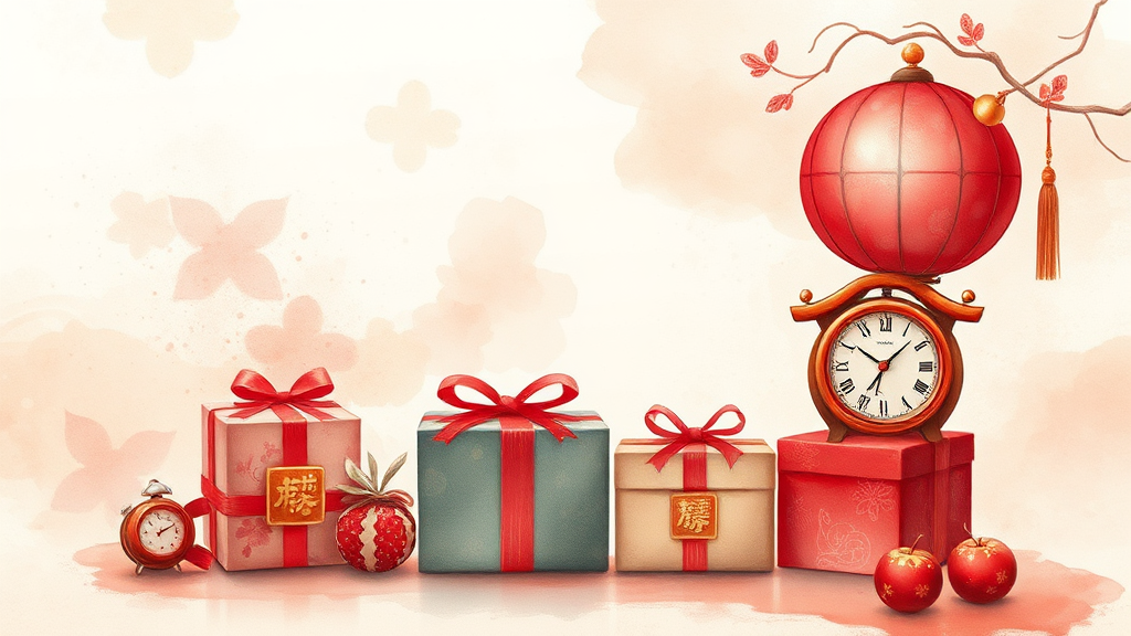 설 택배, 늦지 않게 보내는 꿀팁과 주의사항 (watercolor 스타일)