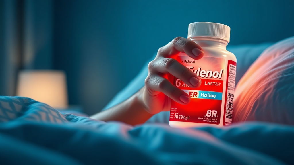 타이레놀 ER 650mg 효과 (realistic 스타일)
