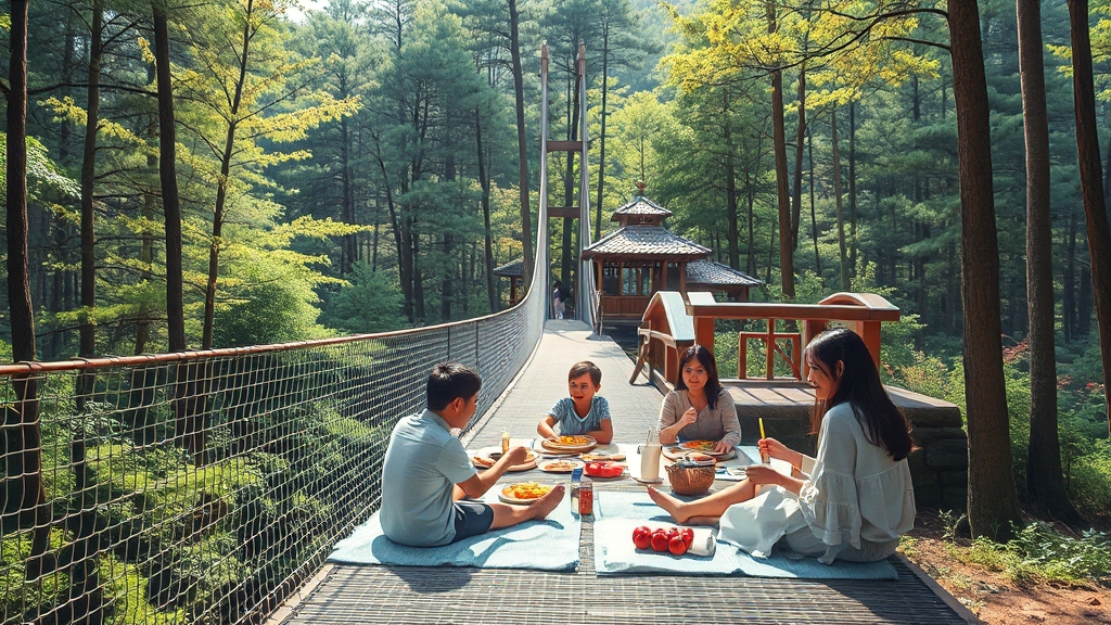 주요 시설 & 추천 코스 (realistic 스타일)