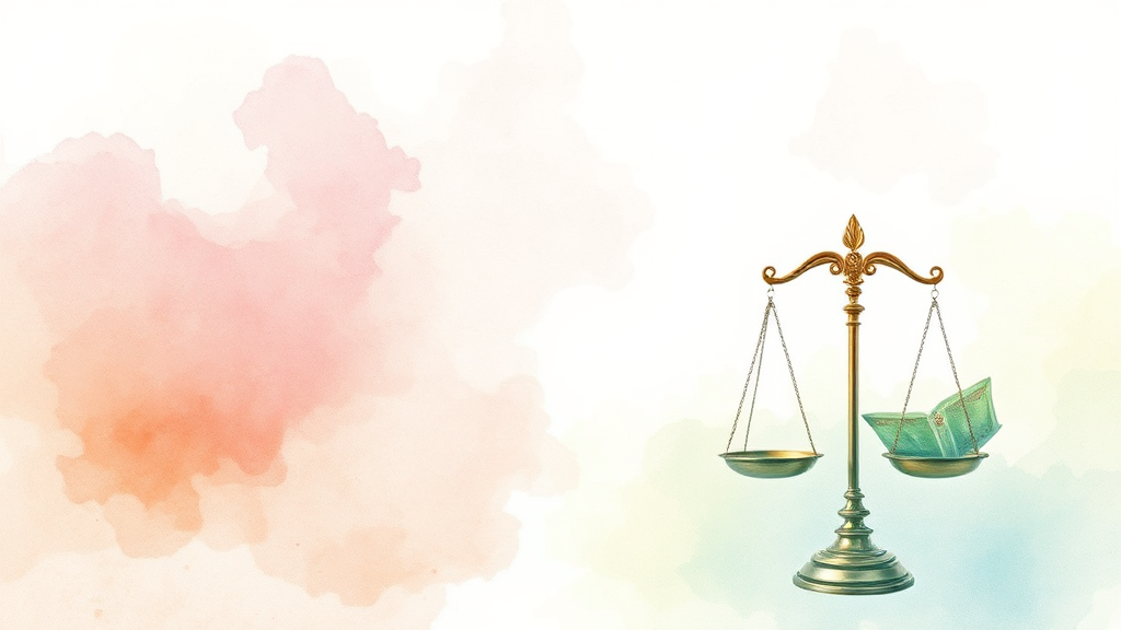 소액 민사소송 시 주의사항 (watercolor 스타일)