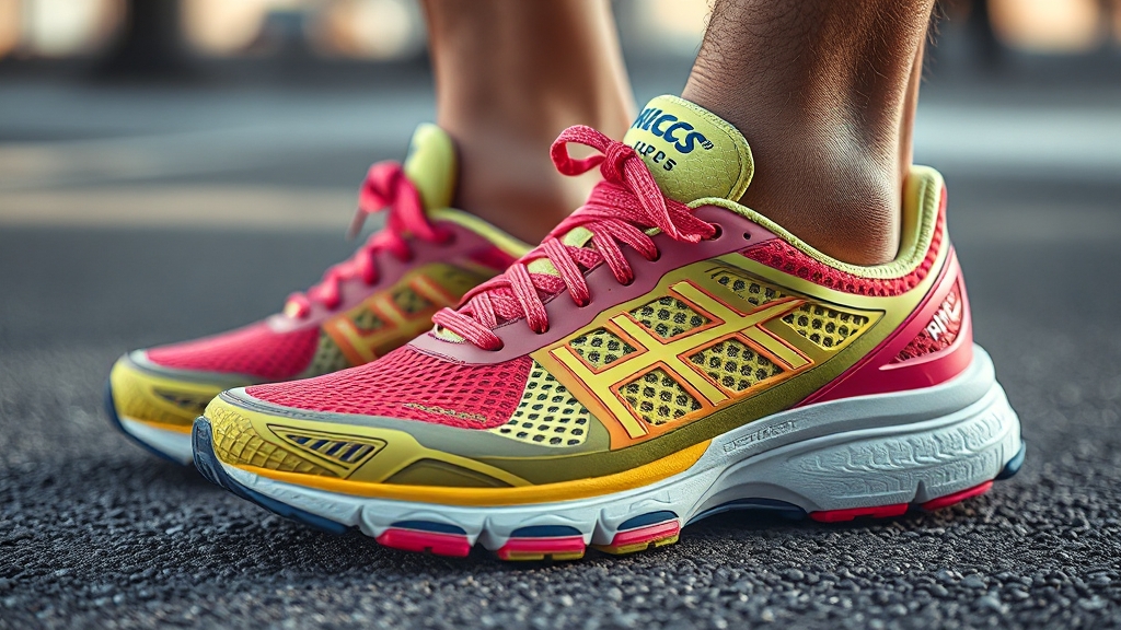 러닝화 선택 시 고려사항 (realistic 스타일)