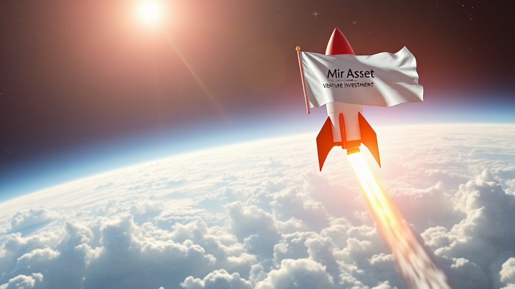 스페이스X 투자 배경과 관계 (realistic 스타일)