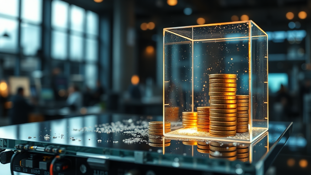 유리기판 투자 시 고려 사항 및 주의점 (realistic 스타일)