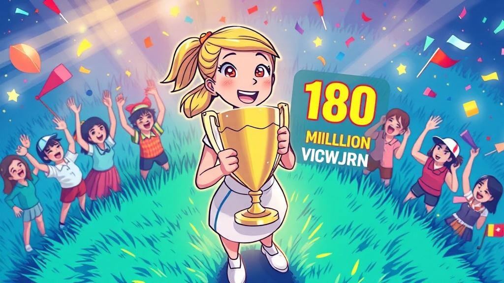 주요 경기 기록 및 우승 (cartoon 스타일)