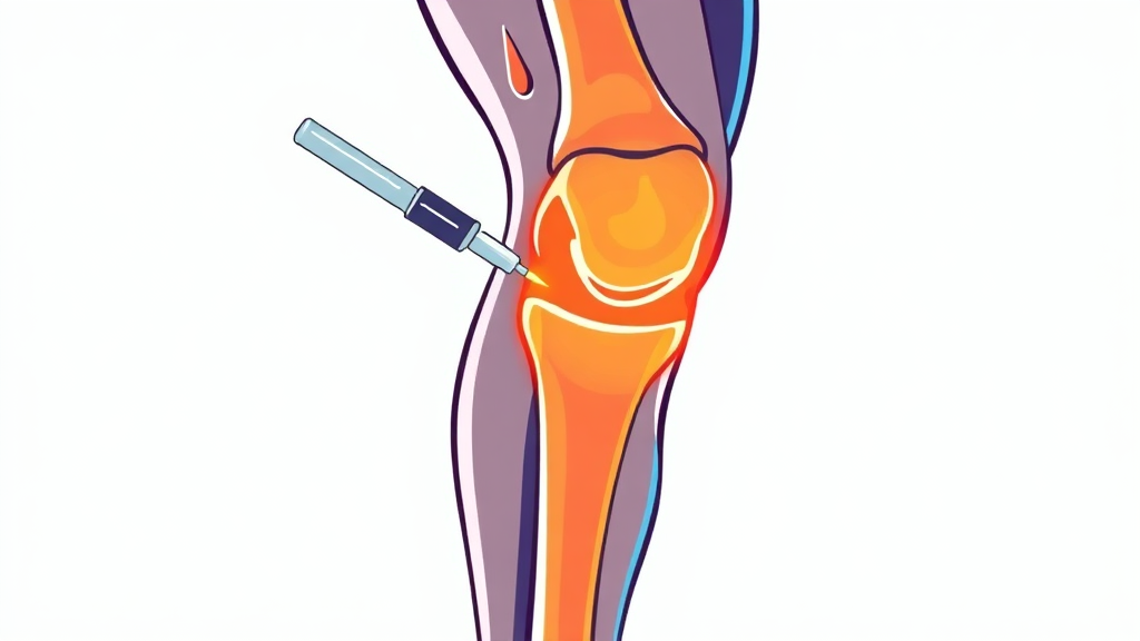 연골주사 치료 시 고려사항과 주의점 (cartoon 스타일)