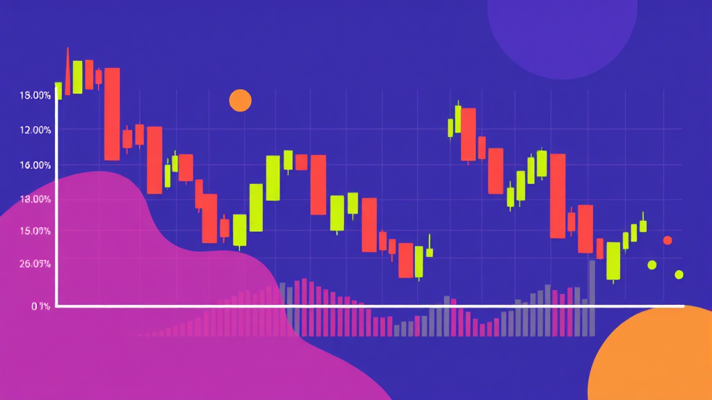 주식 차트의 기본 구성 요소 이해하기 (cartoon 스타일)