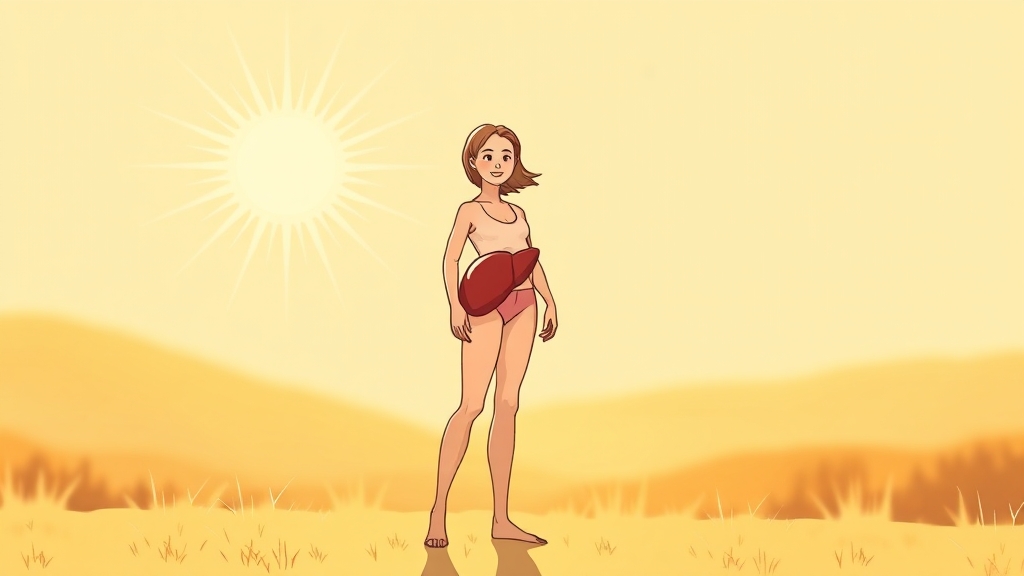 예방을 위한 식습관과 운동법 (illustration 스타일)