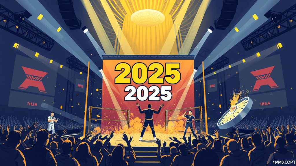 MMA 2025 티켓팅, 언제? (illustration 스타일)