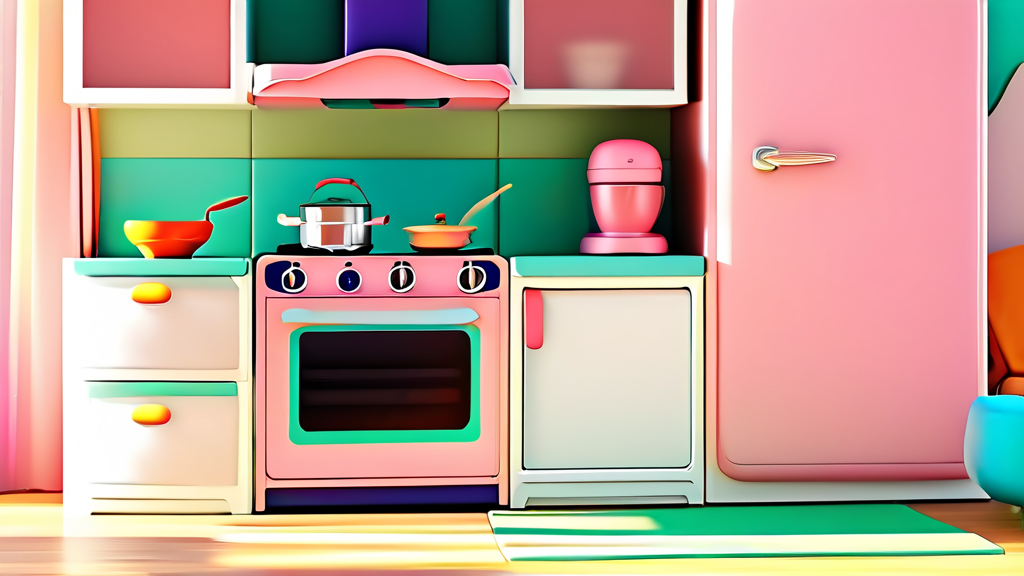 피에스타 주방놀이 실제 사용 후기 및 장단점 (cartoon 스타일)