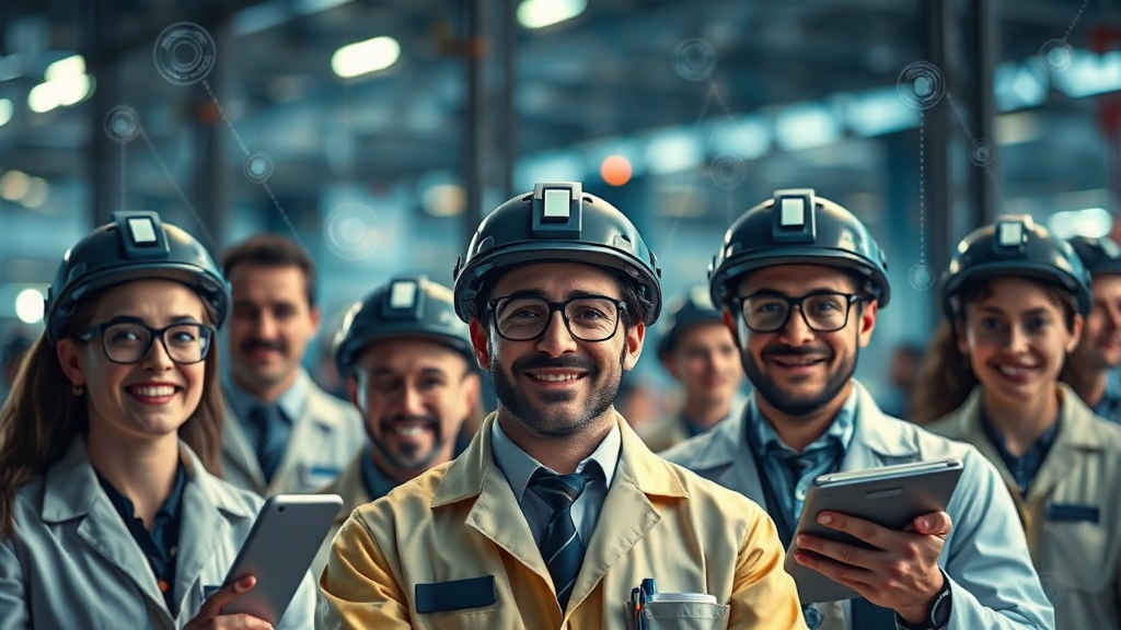 자격증 취득으로 열어가는 4차 산업혁명 시대의 커리어 (realistic 스타일)