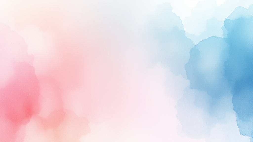 AI 퀀트 트레이딩 등장 (watercolor 스타일)