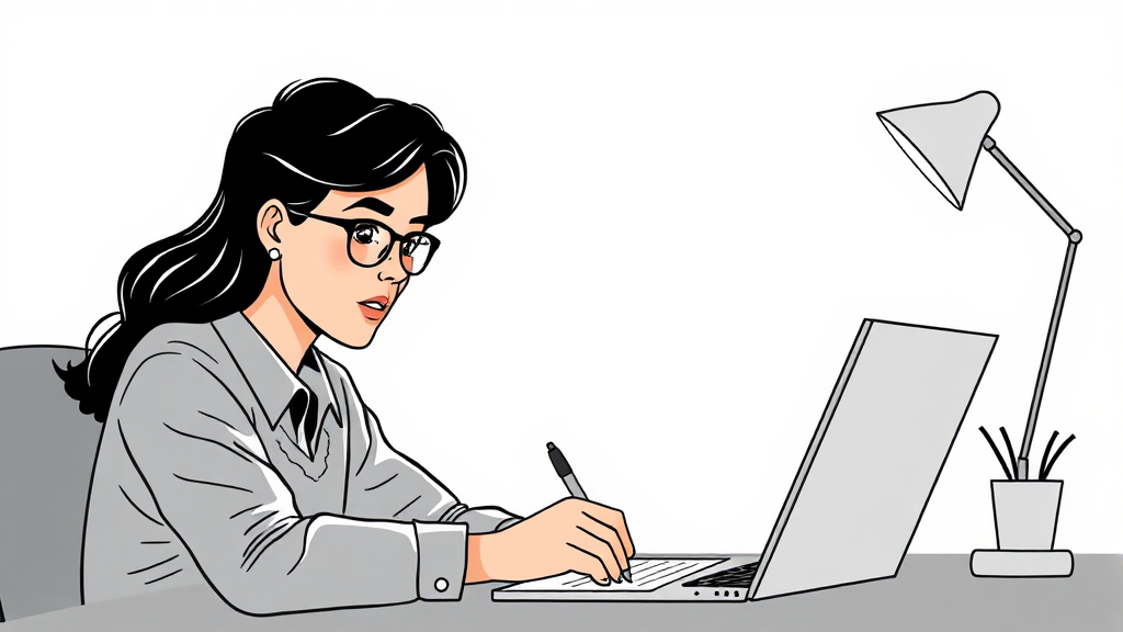 워크넷 맞춤 이력서 작성 전략 (illustration 스타일)