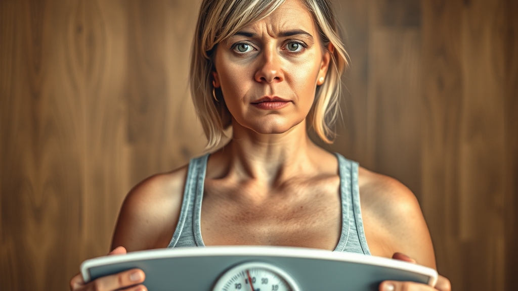 다이어트 초기 효과와 변화 (realistic 스타일)