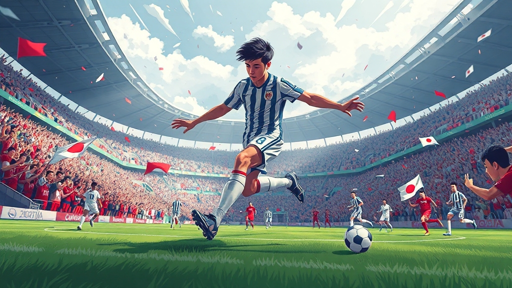 경기 속보 및 심층 분석 (illustration 스타일)