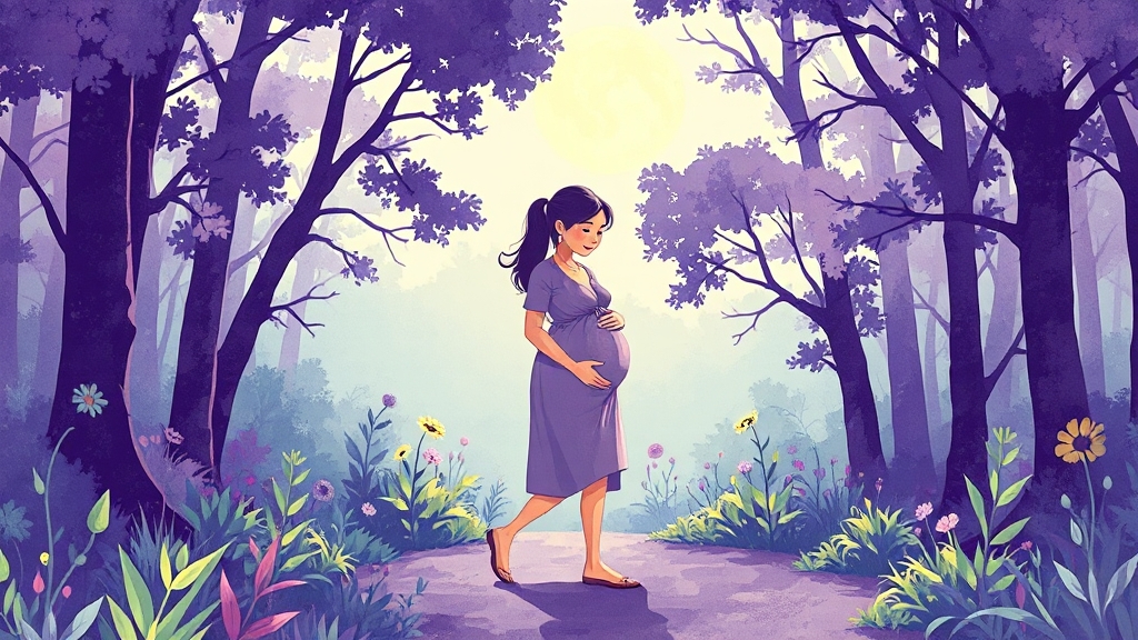 상황별 임신 꿈 해석 (cartoon 스타일)