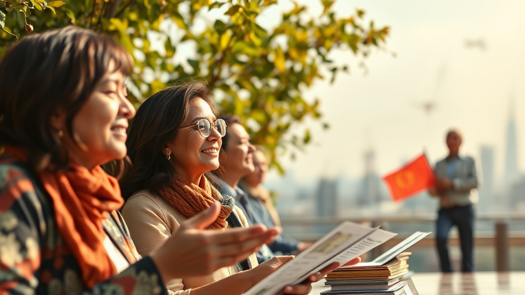 환율 변동 속에서 기회를 찾다 (realistic 스타일)