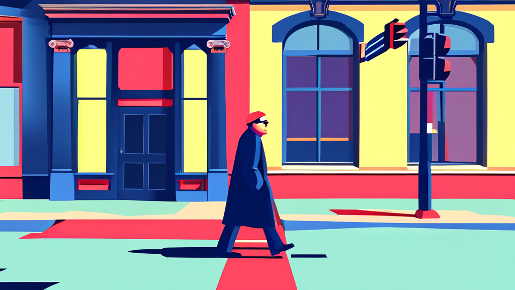 실제 단속 사례로 배우는 우회전 신호위반 예방법 (illustration 스타일)