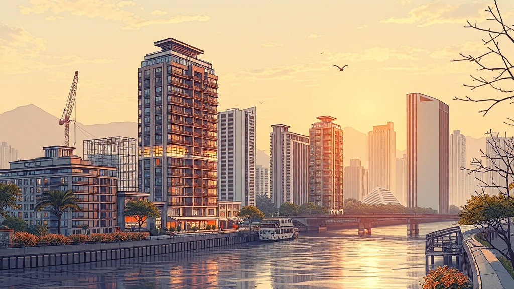 압구정 재건축 투자 미래 전망 (illustration 스타일)