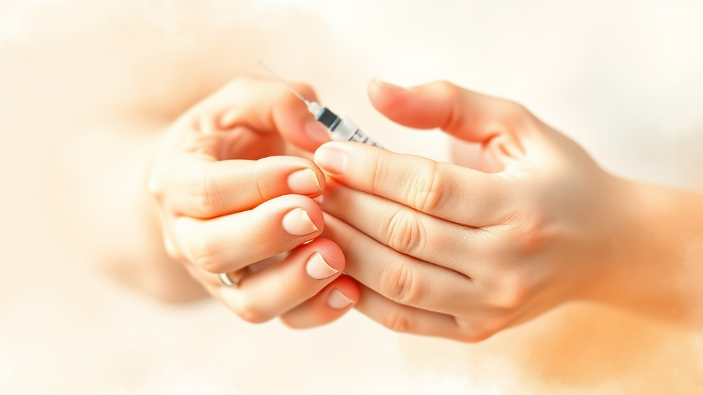 B형 독감 예방, 이것이 최선입니다 (watercolor 스타일)