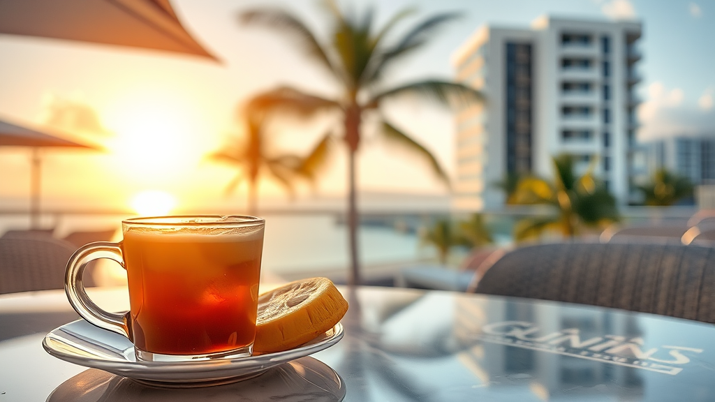 호텔 조식 & 레스토랑 정보 (realistic 스타일)