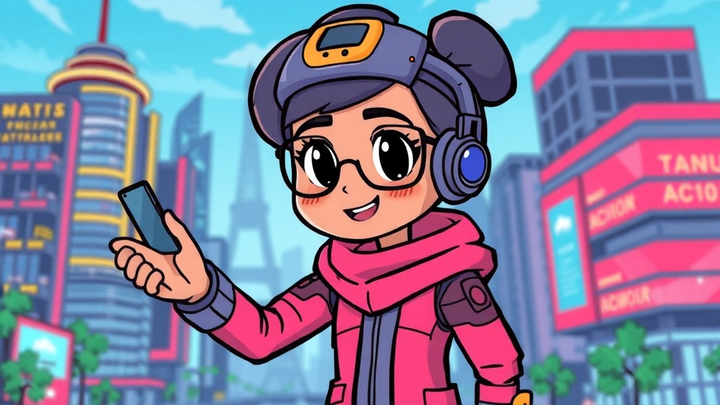 AI 에이전트 기술 개요 (cartoon 스타일)