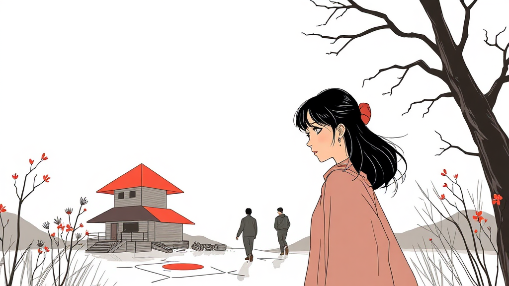 김미정과 사라킴: 사칭녀와 뒤바뀐 운명 (illustration 스타일)