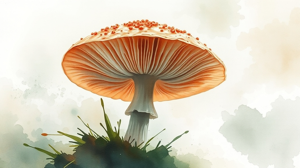 섭취 시 주의사항과 부작용 (watercolor 스타일)