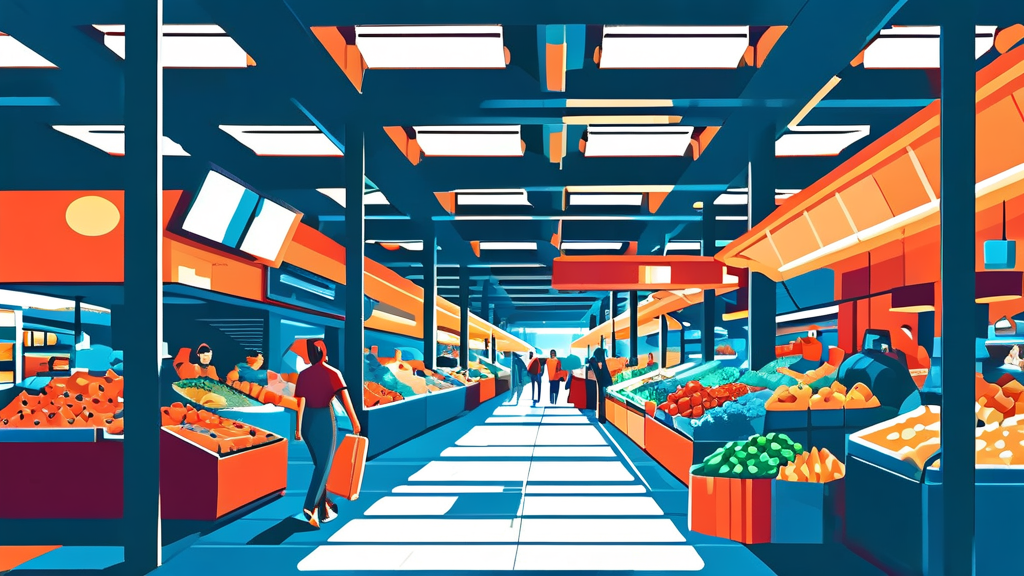 모란시장 주차 정보: 편리하게 방문하는 방법 (illustration 스타일)