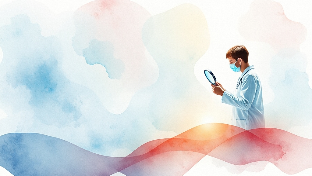 대상포진 vs 단순포진: 차이점 (watercolor 스타일)