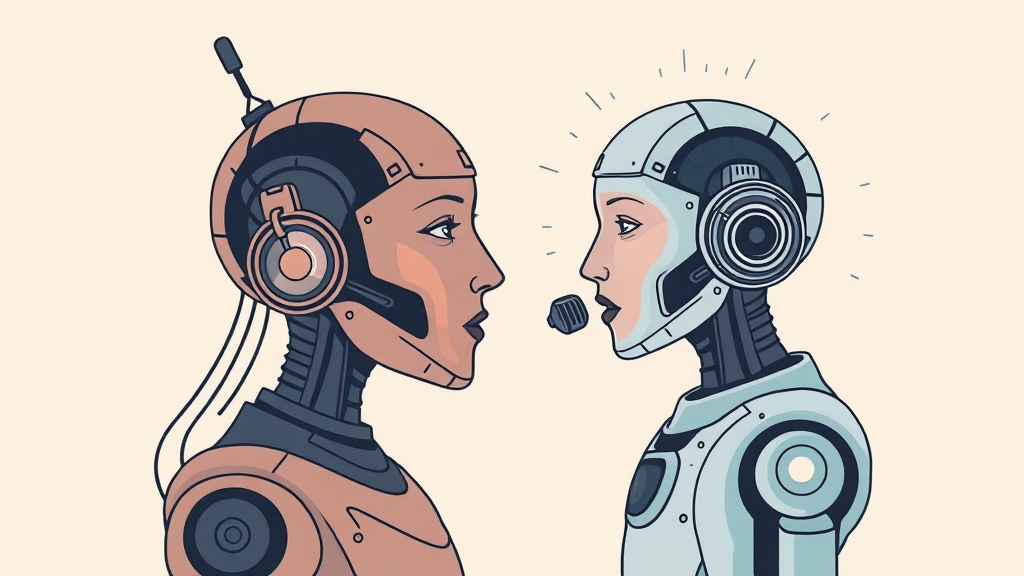 AI 기술 발전 과정 (illustration 스타일)