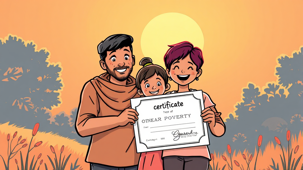 확인서 혜택: 주요 지원 분야 (illustration 스타일)