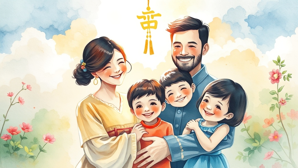 남편복, 돈복, 자식운 엿보기 (watercolor 스타일)