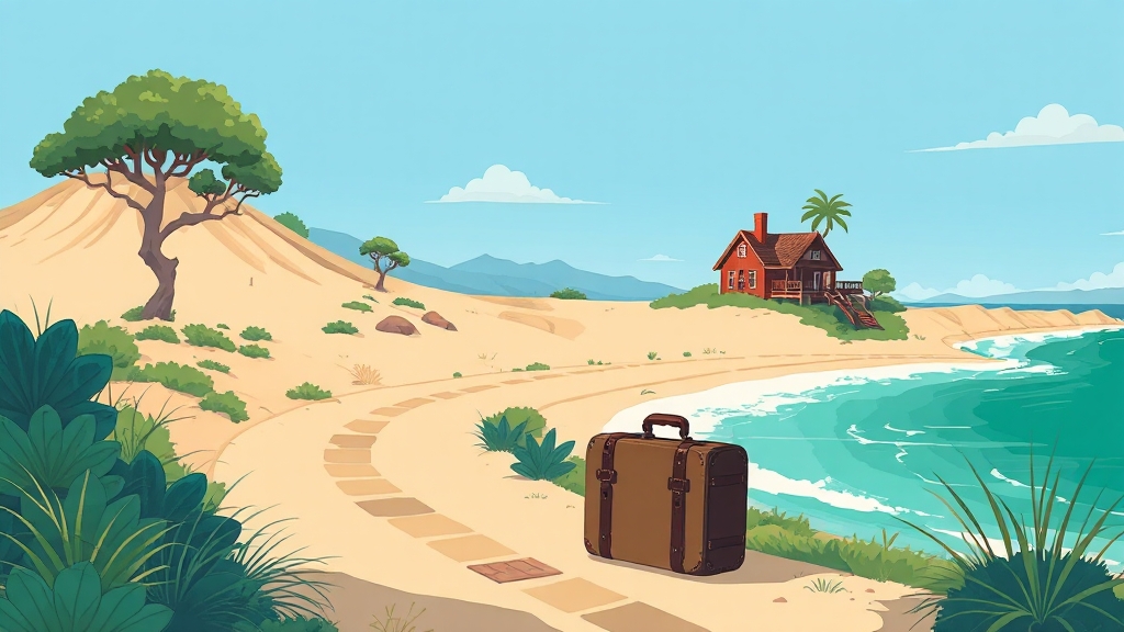 가성비 여행지 추천 (illustration 스타일)