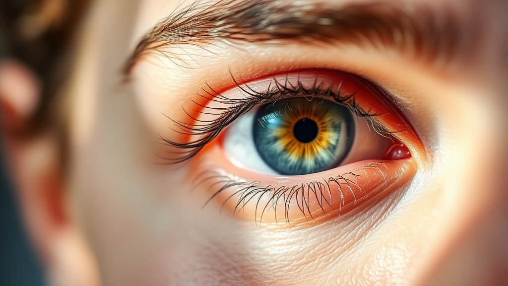 인공눈물의 올바른 사용법과 한계 (realistic 스타일)