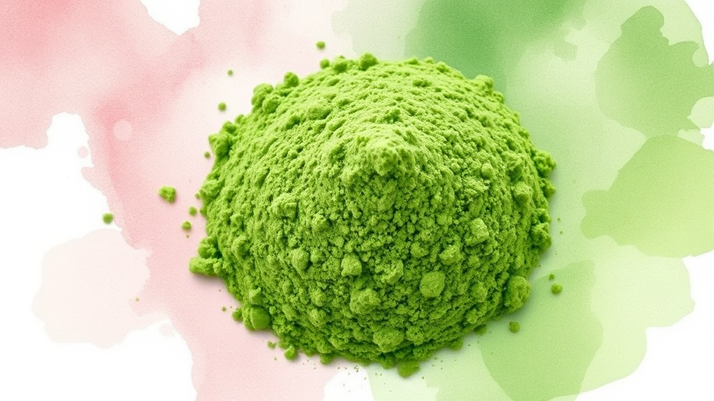 주요 영양 성분은? (watercolor 스타일)