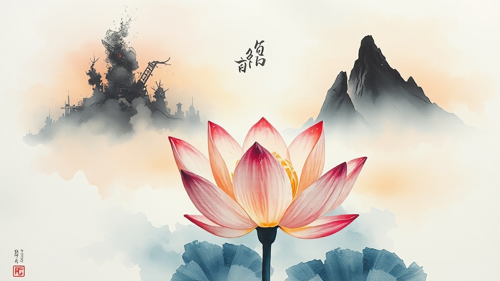 삼재, 성장의 기회 (watercolor 스타일)