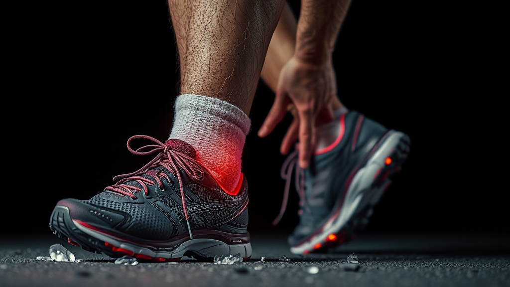 러닝 중 통증 대처법 (realistic 스타일)