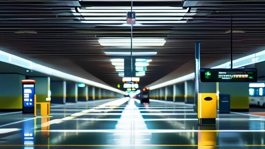 장기주차 이용 시 알아두면 좋은 팁 (realistic 스타일)