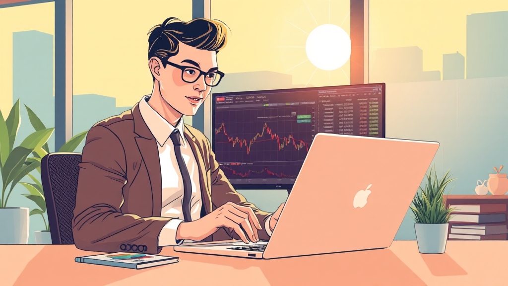 주간 거래, 왜 중요할까? (illustration 스타일)