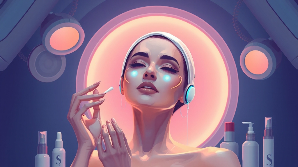 시술 후 관리 및 재발 방지 (illustration 스타일)
