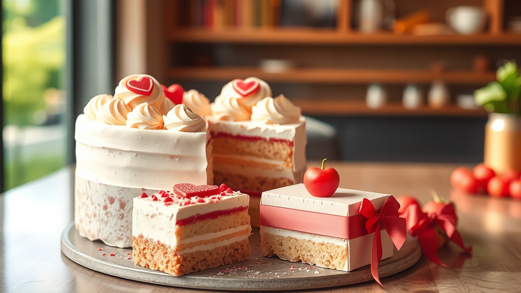 투썸 케이크 예약, 이렇게 쉬웠어? (realistic 스타일)