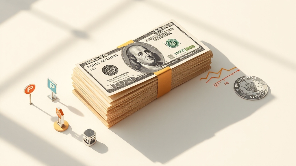 파킹통장 금리 비교 및 활용 팁 (realistic 스타일)