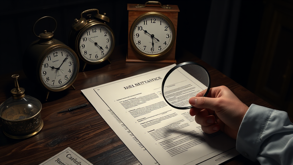 신청 시 주의사항 (realistic 스타일)