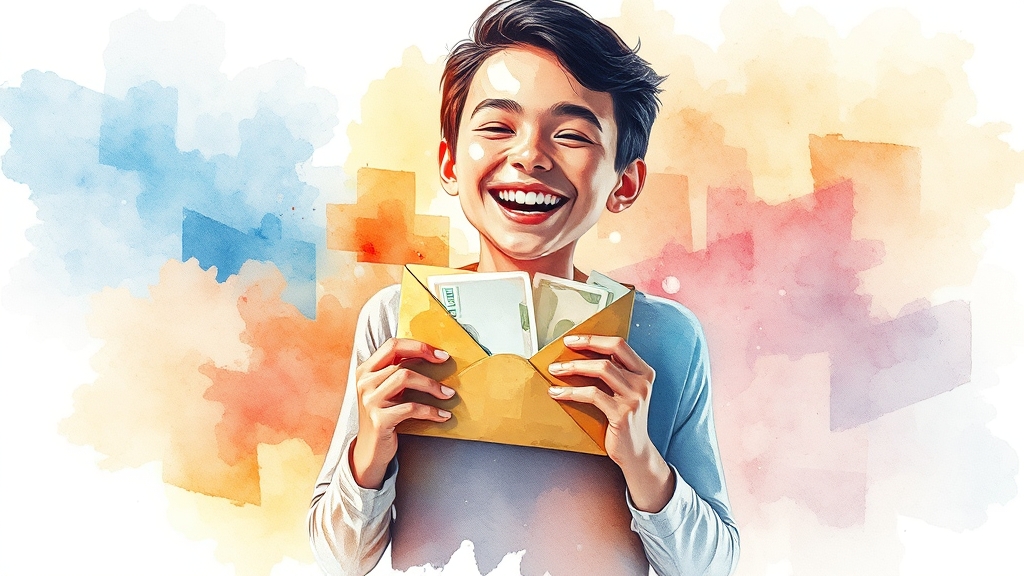 종합소득세 환급, 어렵지 않아요! (watercolor 스타일)