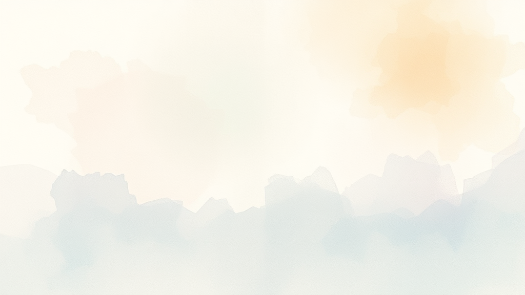 AI 선택 전략: 목적에 맞는 도구 선택 (watercolor 스타일)