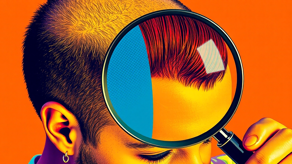 탈모 치료, 영양제도 중요할까? (popart 스타일)