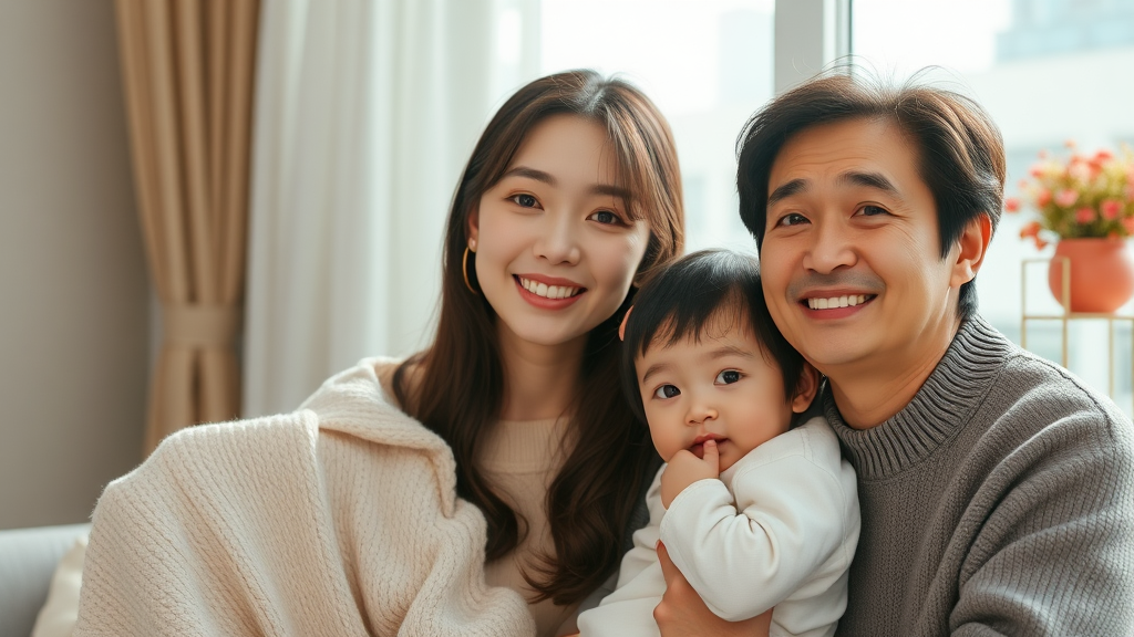 ‘싱글맘’ 프레임을 넘어선 새로운 시작 (realistic 스타일)