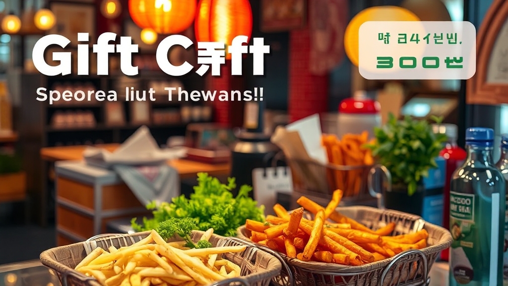 상품권 구매 및 사용법 (realistic 스타일)