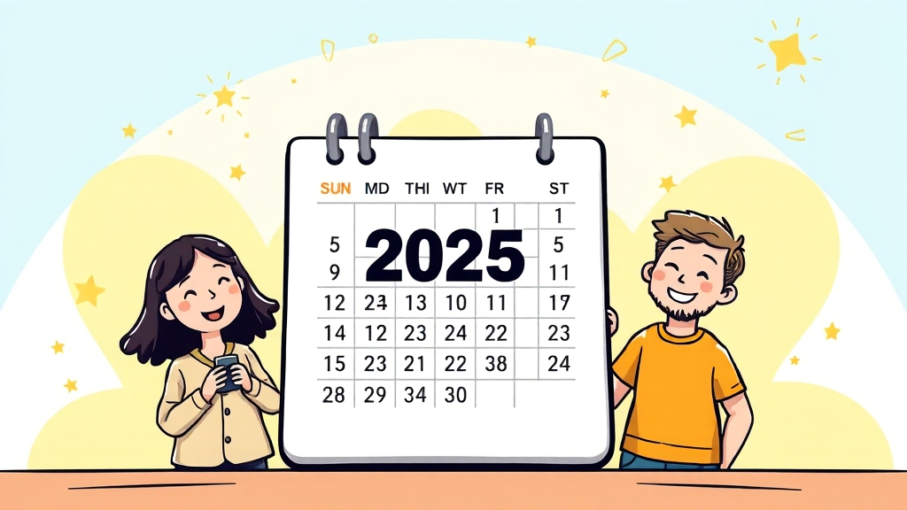 2025 시험 일정 및 날짜 (cartoon 스타일)